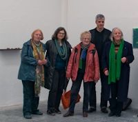 Foto: Grüne LAG während ihres Besuches der Jahresausstellung der Kunsthochschule Mainz