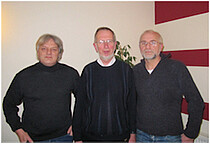 Foto:Von links nach rechts: Leo Neydek, Ulrich Wahlers und Reiner Schmorleiz-Engel.